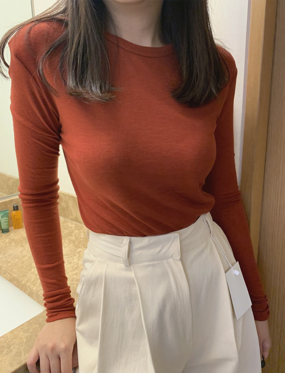Marina Wool Long-Sleeved T-shirt